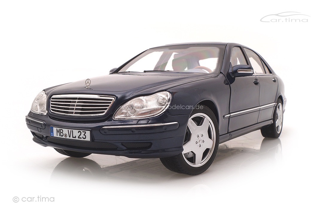 Mercedes-Benz S55 (W220) AMG 2000 blau met. Norev 1:18 183817 Mercedes-Benz S55 (W220) AMG 2000 blau met. Norev 1:18 183817