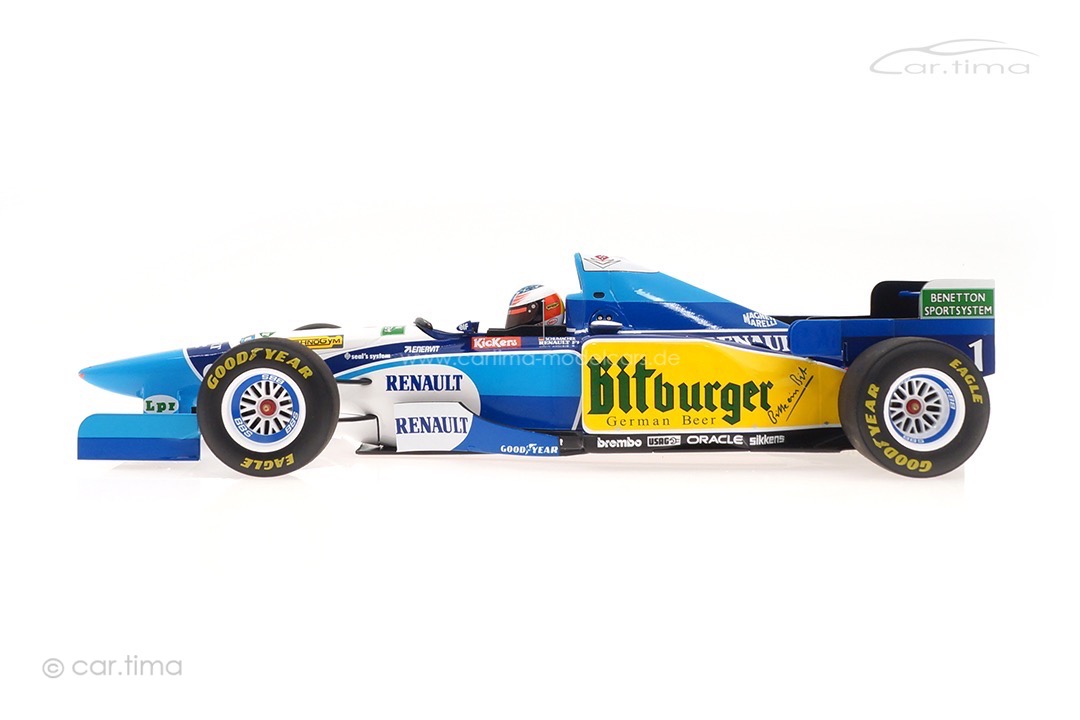 Benetton Renault B195 Winner GP Belgien 1995 Michael Schumacher Minichamps 1:18 510952901