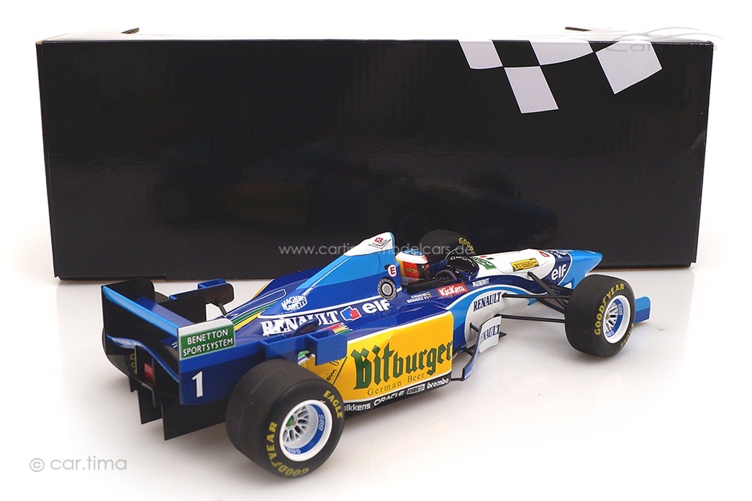 Benetton Renault B195 World Champion 1995 Michael Schumacher Minichamps 1:18 510953301