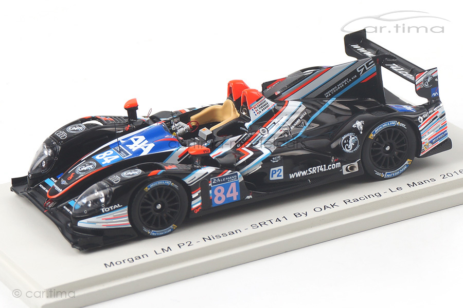 Morgan LM P2-Nissan 24h Le Mans 2016 Bouvet/Tinseau/Sausset Spark 1:43 S5146