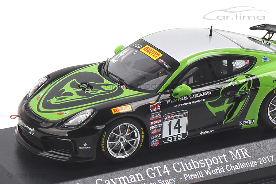 Porsche Cayman GT4 MR World Challenge 2017 Nate Stacy Minichamps 1:43 437171614 Porsche Cayman GT4 MR World Challenge 2017 Nate Stacy Minichamps 1:43 437171614