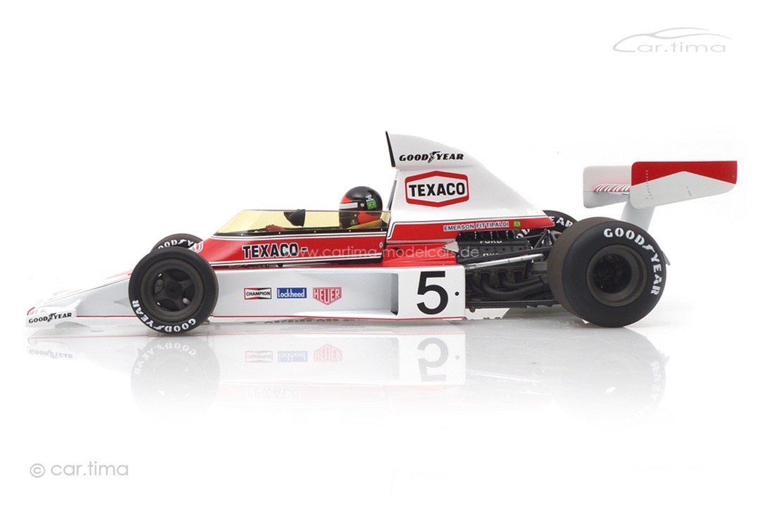 McLaren Ford M23 World Champion 1974 Emerson Fittipaldi Minichamps 1:18 186740005 McLaren Ford M23 World Champion 1974 Emerson Fittipaldi Minichamps 1:18 186740005