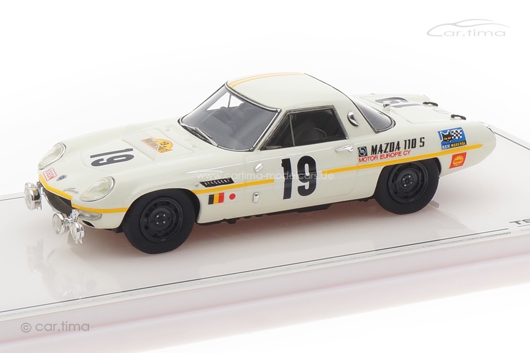 Mazda Cosmo Sport Rallye Marathon De La Route 1968 Darnier/Deprez/Ackermans TSM 1:43 TSM430568 Mazda Cosmo Sport Rallye Marathon De La Route 1968 Darnier/Deprez/Ackermans TSM 1:43 TSM430568