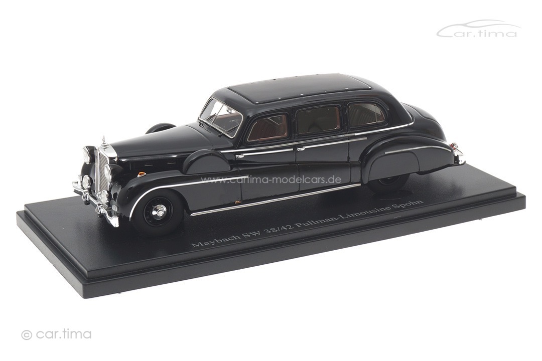 Maybach SW 38/42 Pullman-Limousine Spohn 1940 schwarz autocult 1:43 05043 Maybach SW 38/42 Pullman-Limousine Spohn 1940 schwarz autocult 1:43 05043