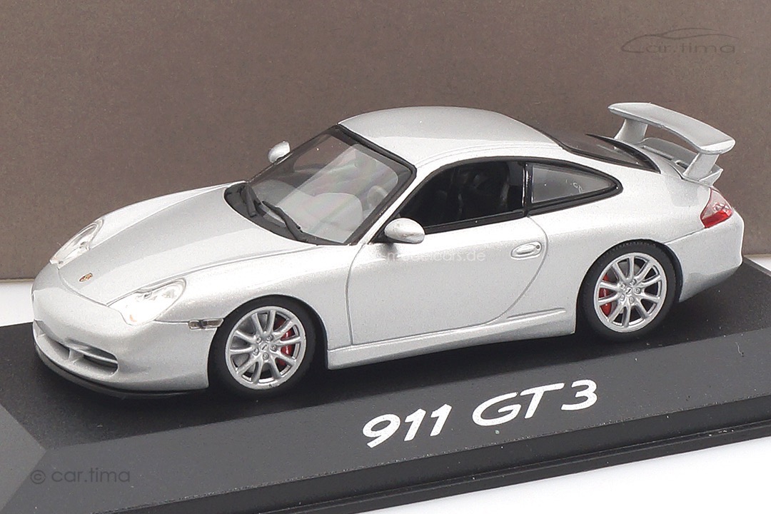Porsche 911 (996) GT3 Arktissilber Minichamps 1:43 WAP02009513