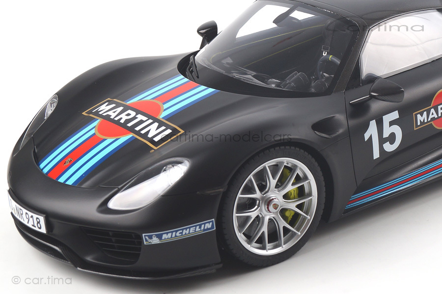 Porsche 918 Spyder Weissach Package Rundenrekord Nürburgring Marc Lieb GT Spirit 1:12 ZM084
