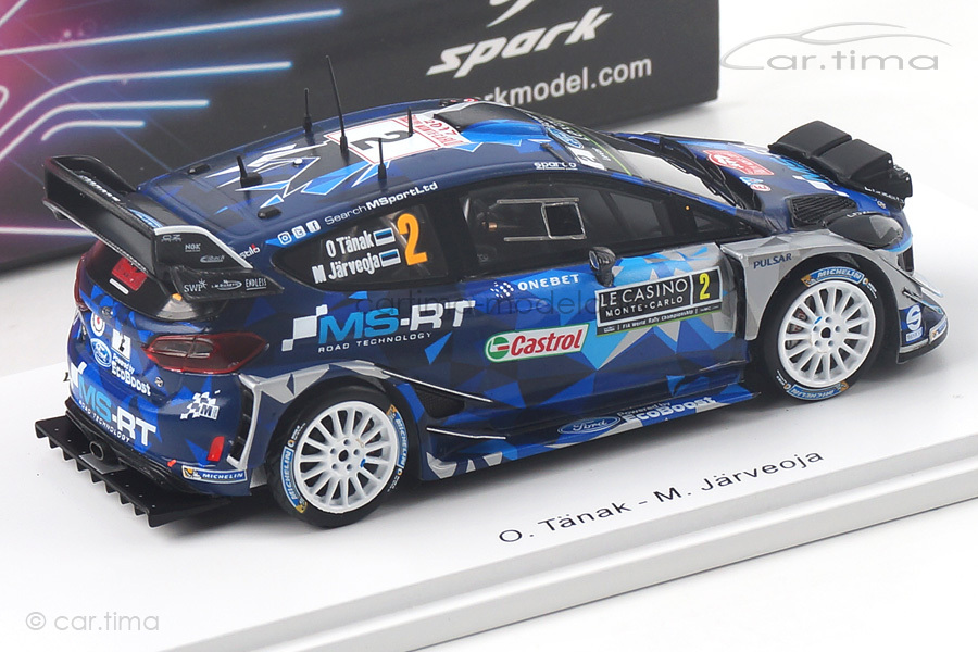 Ford Fiesta WRC Rallye Monte Carlo 2017 Tänak/Järveoja Spark 1:43 S5161