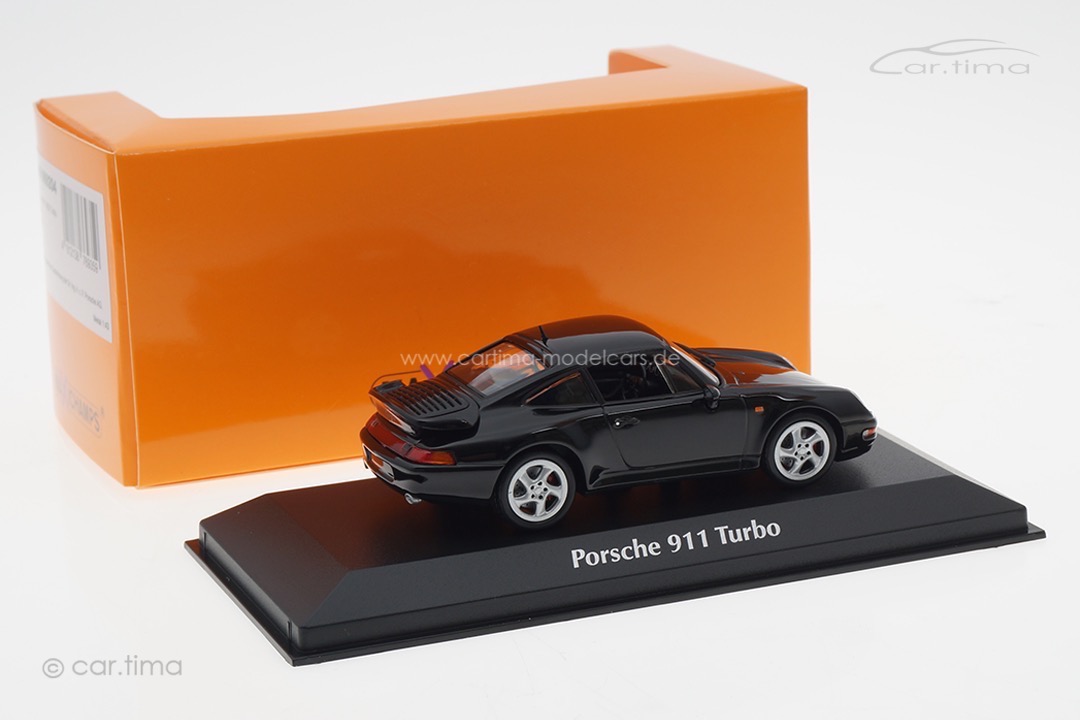 Porsche 911 (993) Turbo schwarz Minichamps 1:43 940069204 Porsche 911 (993) Turbo schwarz Minichamps 1:43 940069204