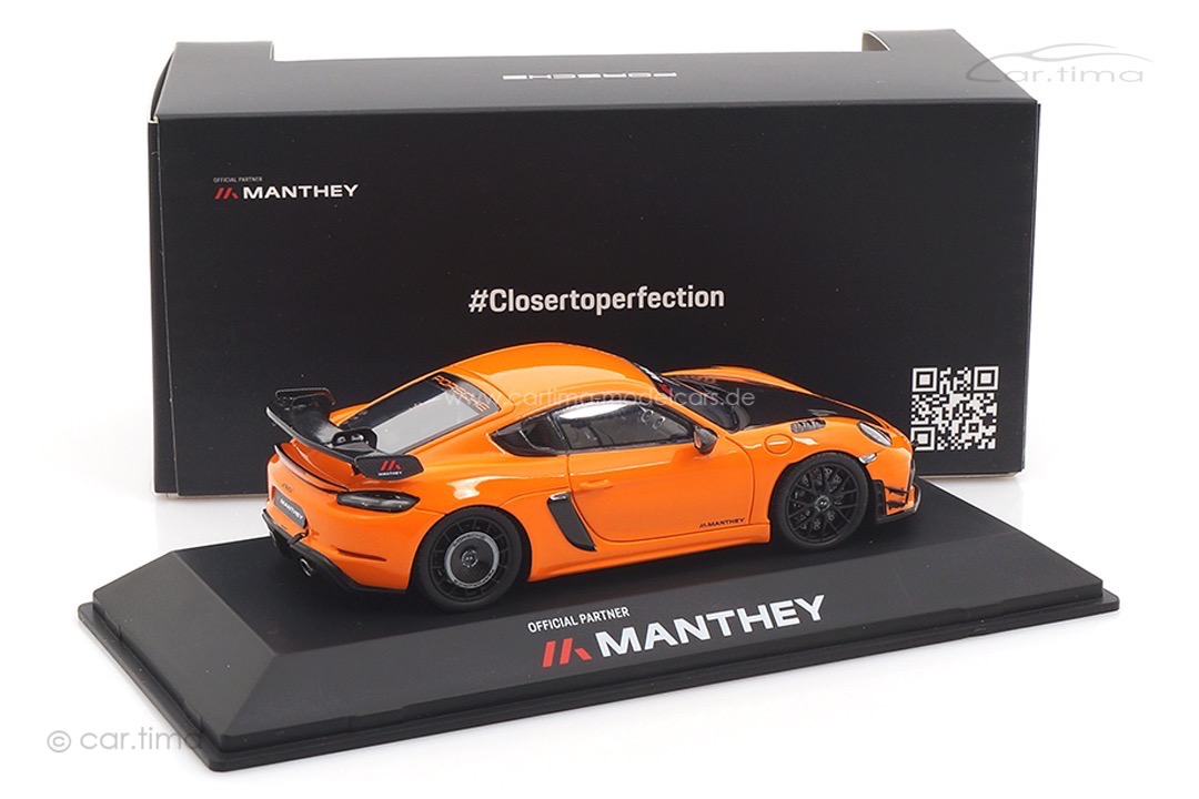 Porsche 718 Cayman GT4 RS Pastellorange Spark 1:43 WAP0206040TCAY