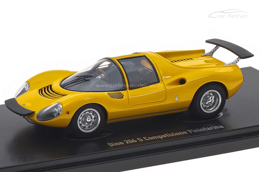 Ferrari Dino 206 S Competizione gelb autocult 1:43 90267 Ferrari Dino 206 S Competizione gelb autocult 1:43 90267
