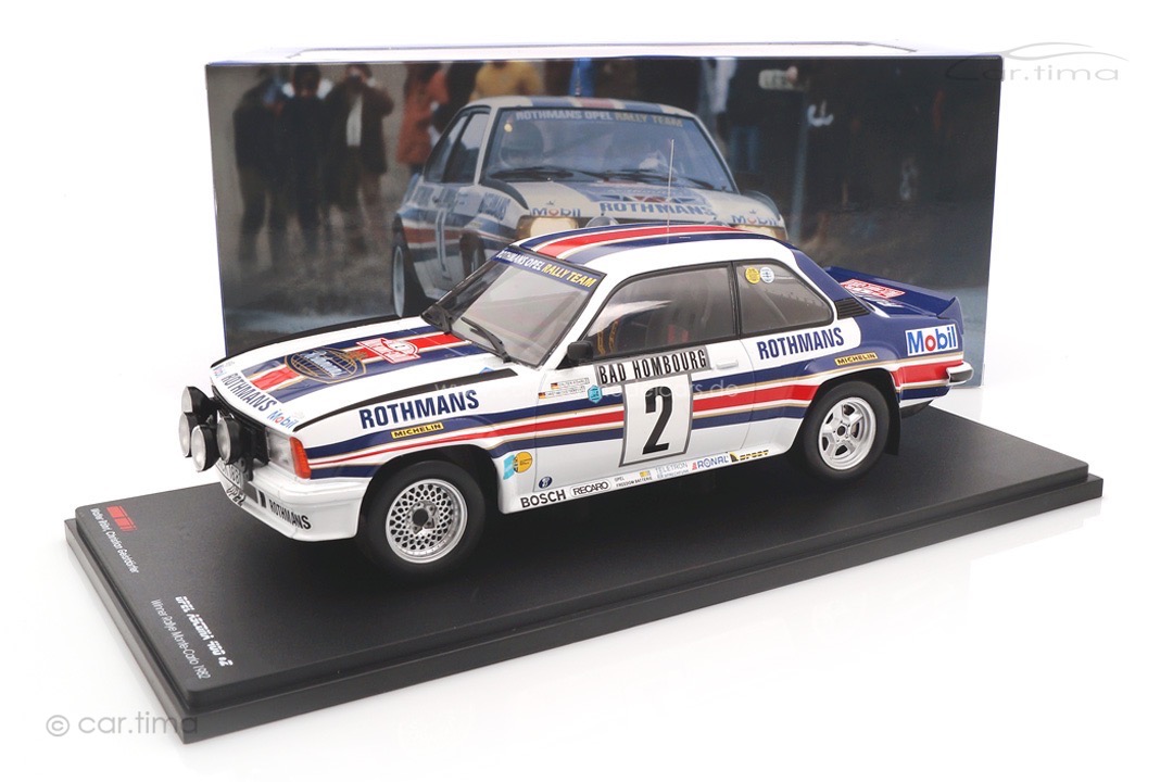Opel Ascona 400 Winner Rallye Monte Carlo 1982 Röhrl/Geistdörfer Werk83 1:18 W18006101