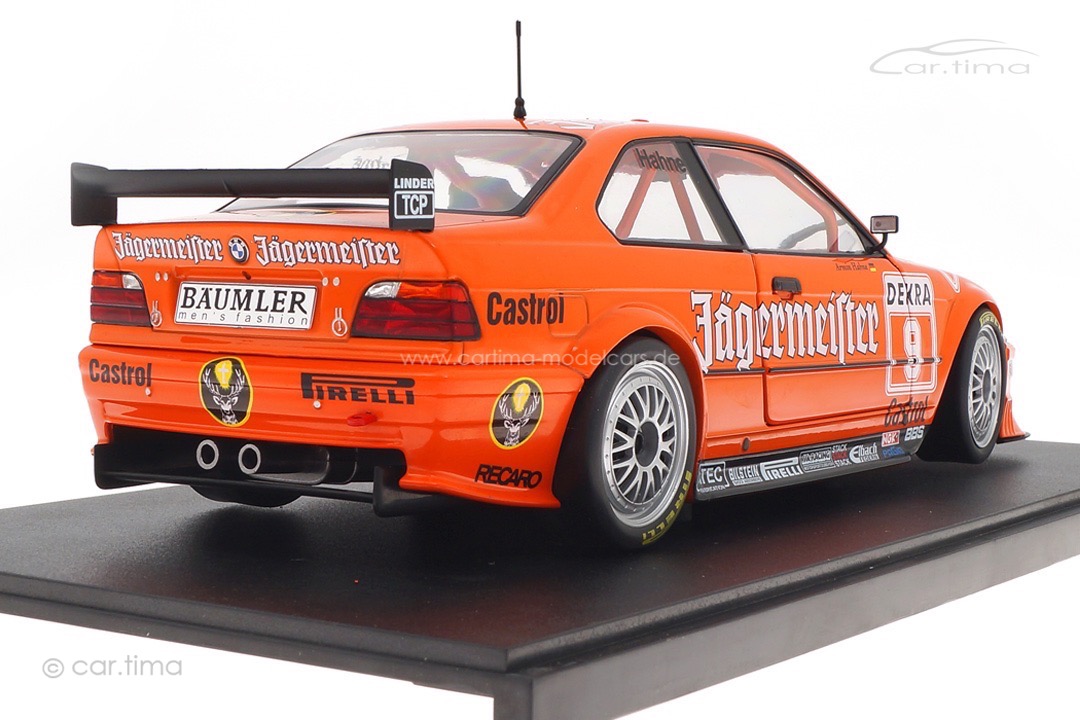 BMW M3 (E36) DTM 1993 Armin Hahne Jägermeister Werk83 1:18 W1800701 BMW M3 (E36) DTM 1993 Armin Hahne Jägermeister Werk83 1:18 W1800701
