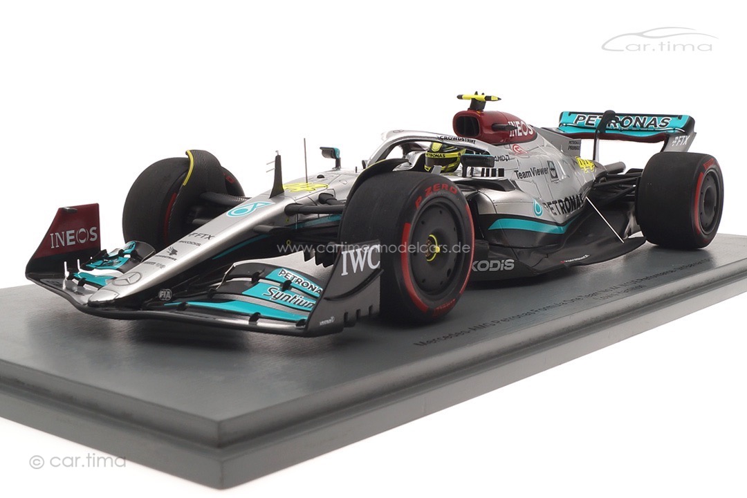 Mercedes-AMG Petronas F1 W13 GP Bahrain 2022 Lewis Hamilton Spark 1:18 18S745