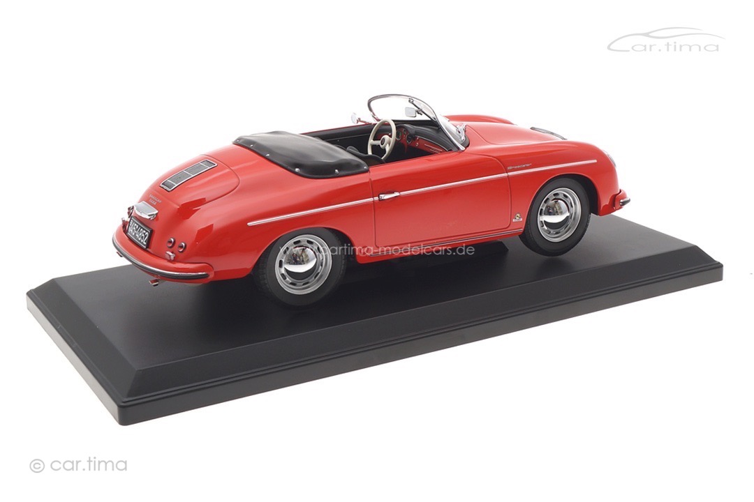 Porsche 356 Speedster 1954 rot Norev 1:18 187461 Porsche 356 Speedster 1954 rot Norev 1:18 187461