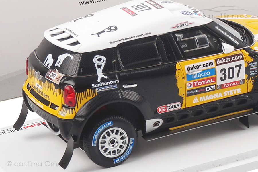 Mini Countryman All4 Racing Rallye Dakar 2013 Novitskiy/Zhiltsov TSM 1:43 TSM144344 Mini Countryman All4 Racing Rallye Dakar 2013 Novitskiy/Zhiltsov TSM 1:43 TSM144344
