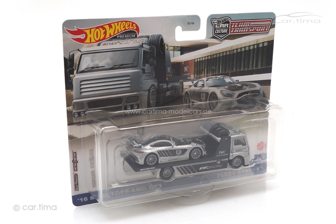 Team Transport Mercedes-AMG GT3 2016/Fleet Street #48 Real Riders Hot Wheels 1:64 FLF56-HCR39