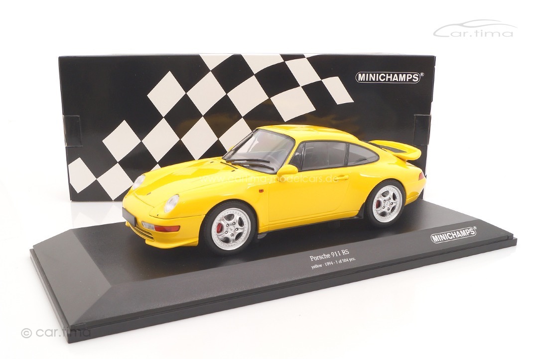 Porsche 911 (993) Carrera RS Speedgelb Minichamps 1:18 155061120