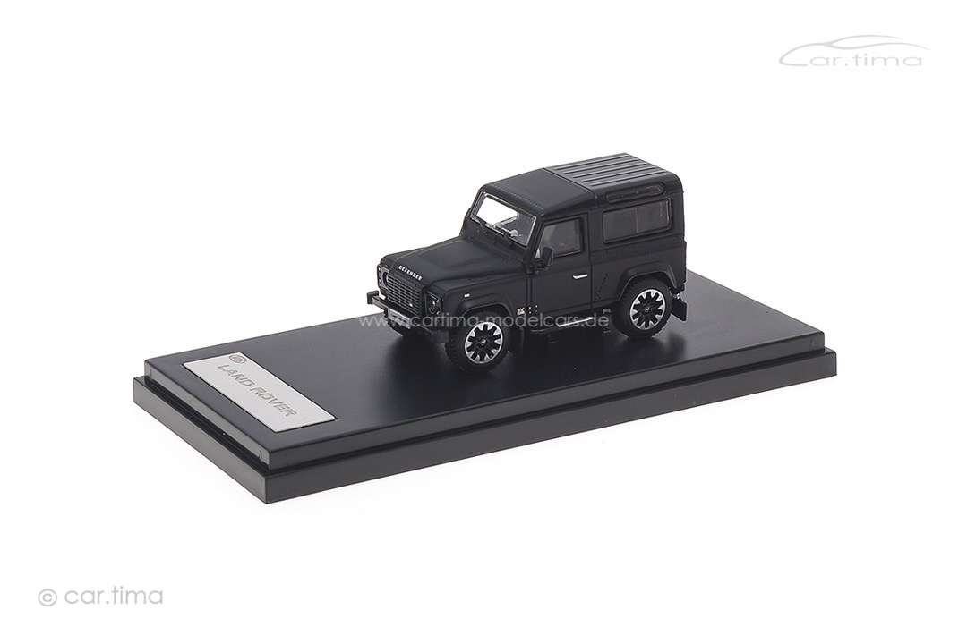 Land Rover Defender 90 Works 2018 schwarz matt LCD Models 1:64 LCD64016-MB