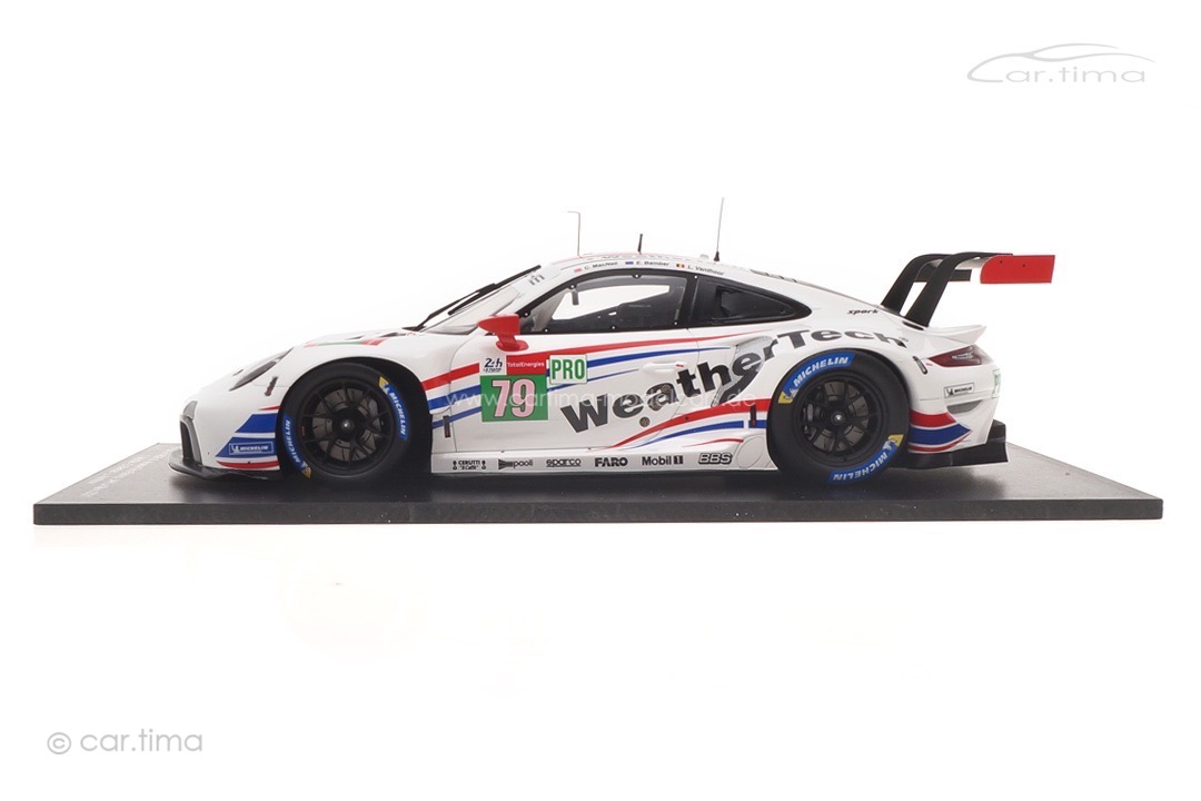 Porsche 911 RSR-19 24h Le Mans 2021 MacNeil/Bamber/Vanthoor Spark 1:18 18S700