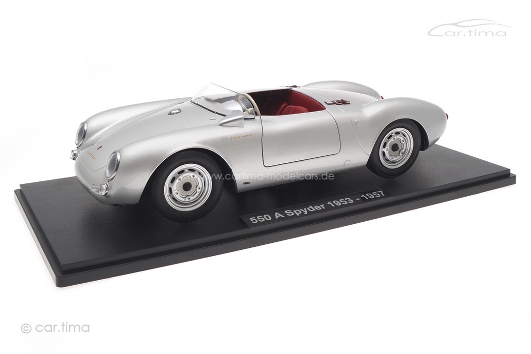 Porsche 550A Spyder 1956 silber KK Scale 1:12 KKDC120113 Porsche 550A Spyder 1956 silber KK Scale 1:12 KKDC120113