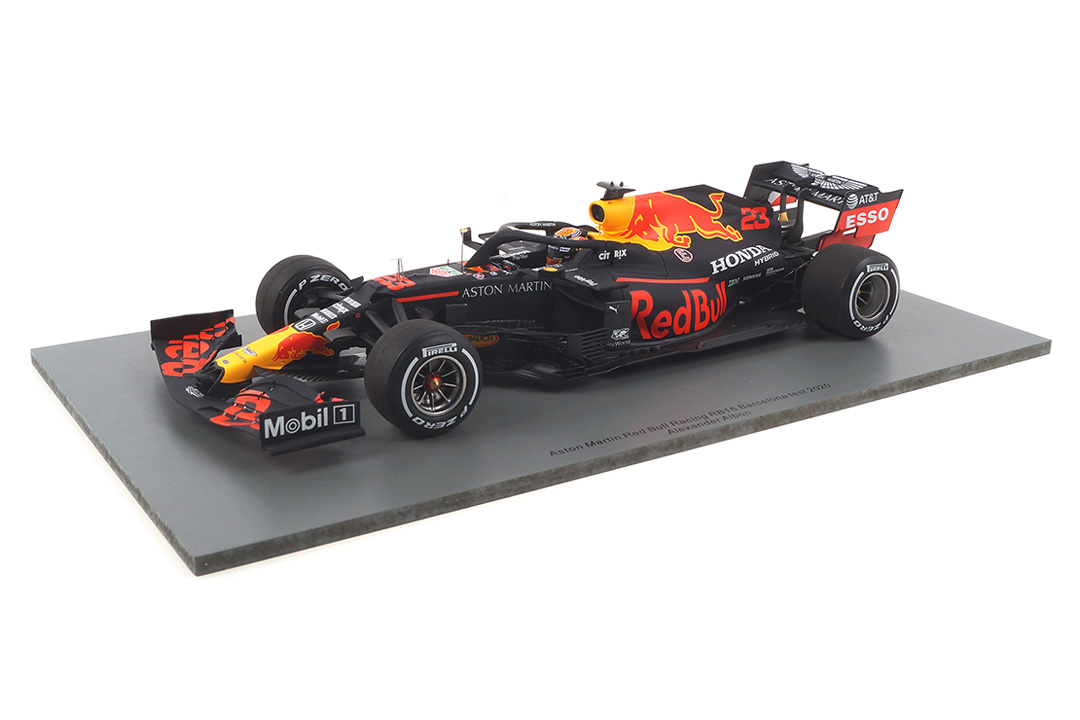 Aston Martin Red Bull Racing RB16 Test Barcelona 2020 Alexander Albon Spark 1:18 18S476