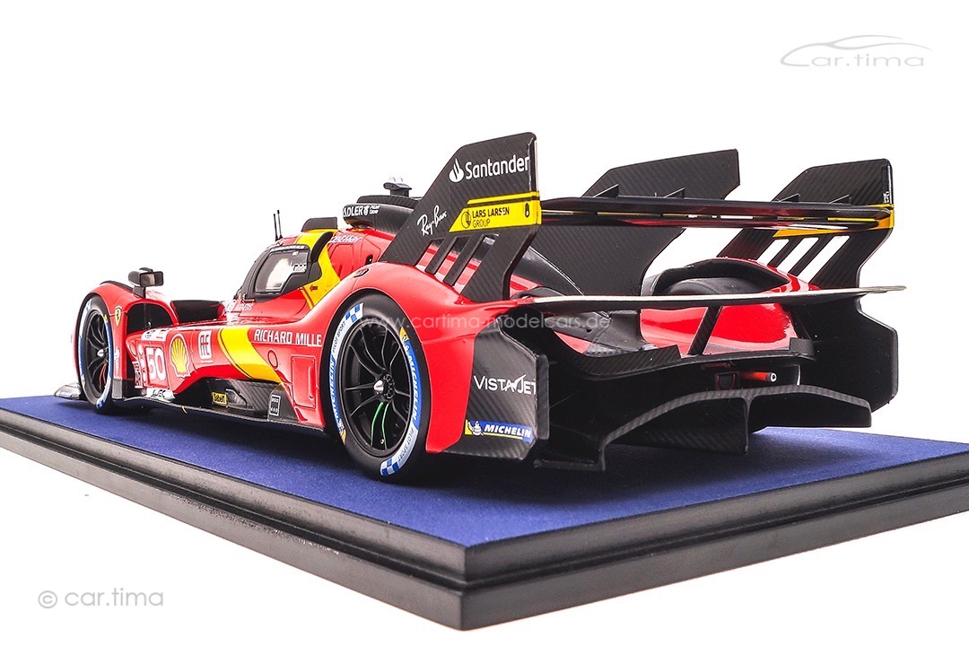 Ferrari 499P 24h Le Mans 2023 Fuoco/Molina/Nielsen LookSmart 1:18 LS18LM034 Ferrari 499P 24h Le Mans 2023 Fuoco/Molina/Nielsen LookSmart 1:18 LS18LM034