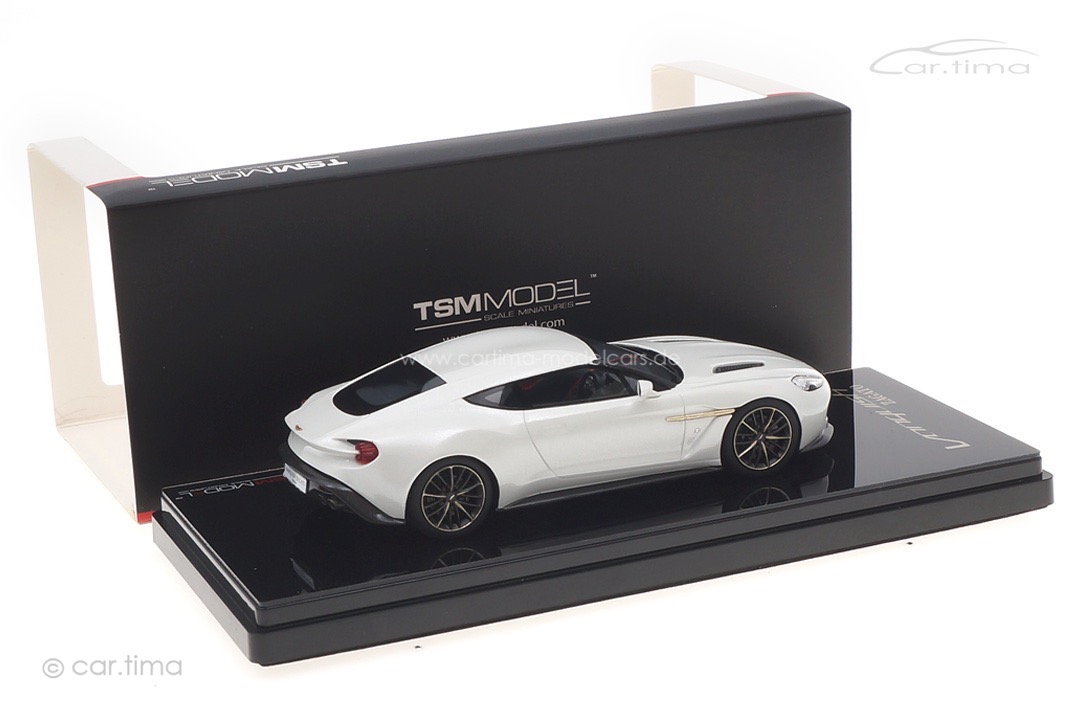 Aston Martin Vanquish Zagato Escaping weiß TSM 1:43 TSM430162 Aston Martin Vanquish Zagato Escaping weiß TSM 1:43 TSM430162