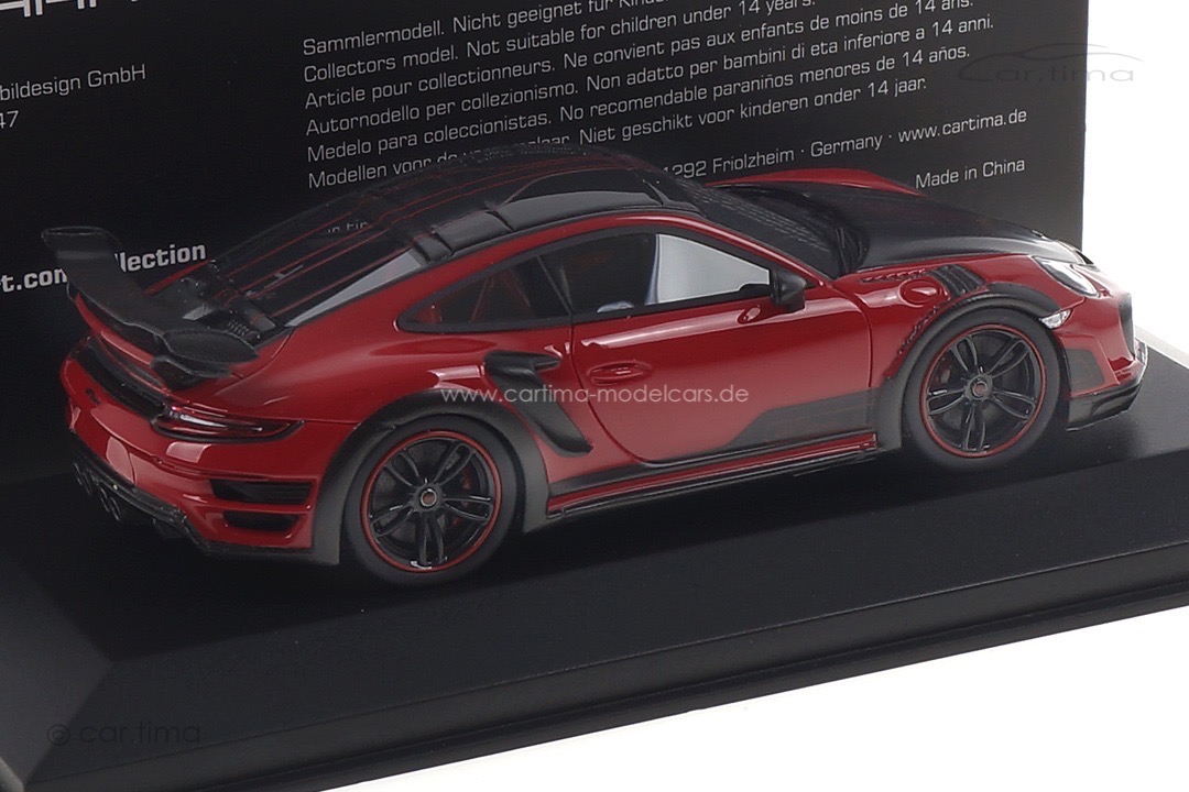 TECHART GTstreet R Karminrot TECHART Collection 1:43 091.992.143.003 TECHART GTstreet R Karminrot TECHART Collection 1:43 091.992.143.003