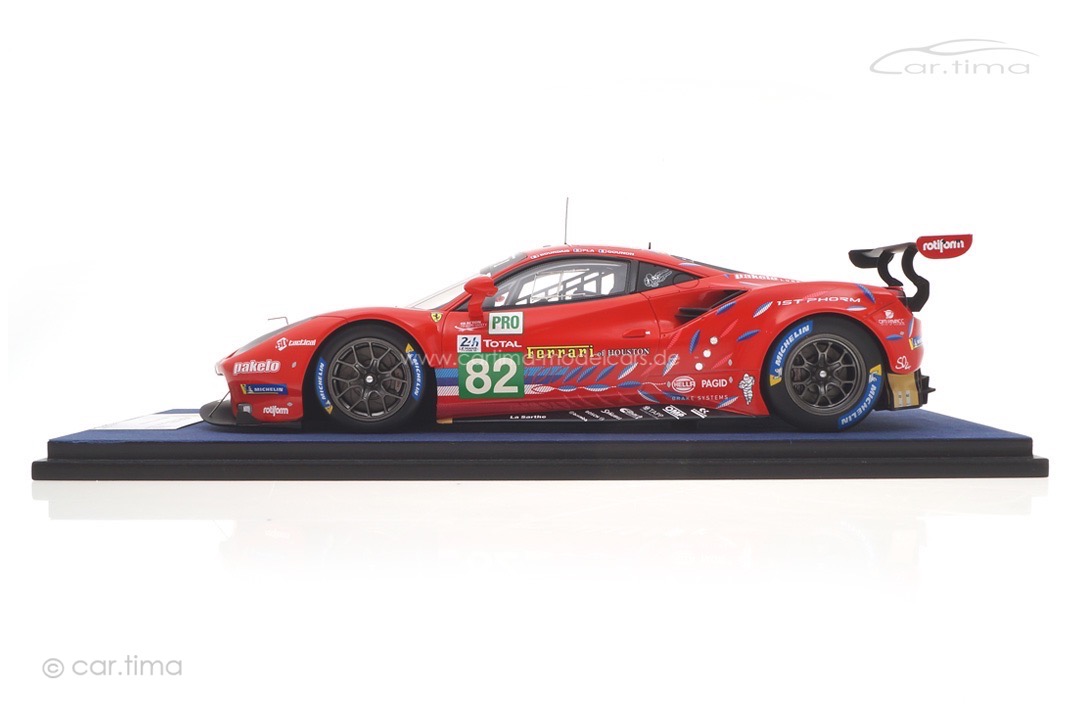 Ferrari 488 GTE Evo 24h Le Mans 2020 Bourdais/Gounon/Pla LookSmart 1:18 LS18LM024