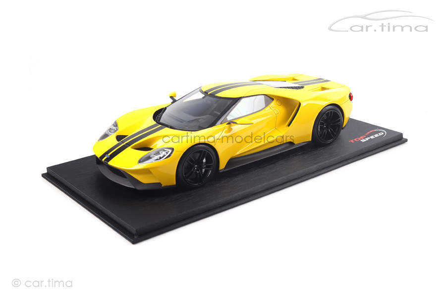 Ford GT Triple yellow TopSpeed 1:18 TS0029 Ford GT Triple yellow TopSpeed 1:18 TS0029