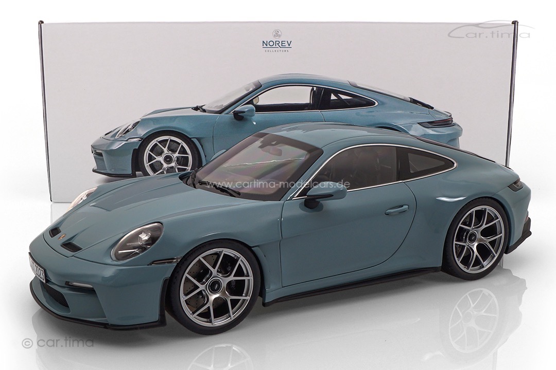 Porsche 911 (992) S/T Meissenblau Norev 1:12 127550