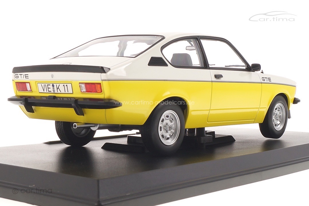 Opel Kadett GT/E 1977 weiß/gelb Norev 1:18 183650 Opel Kadett GT/E 1977 weiß/gelb Norev 1:18 183650