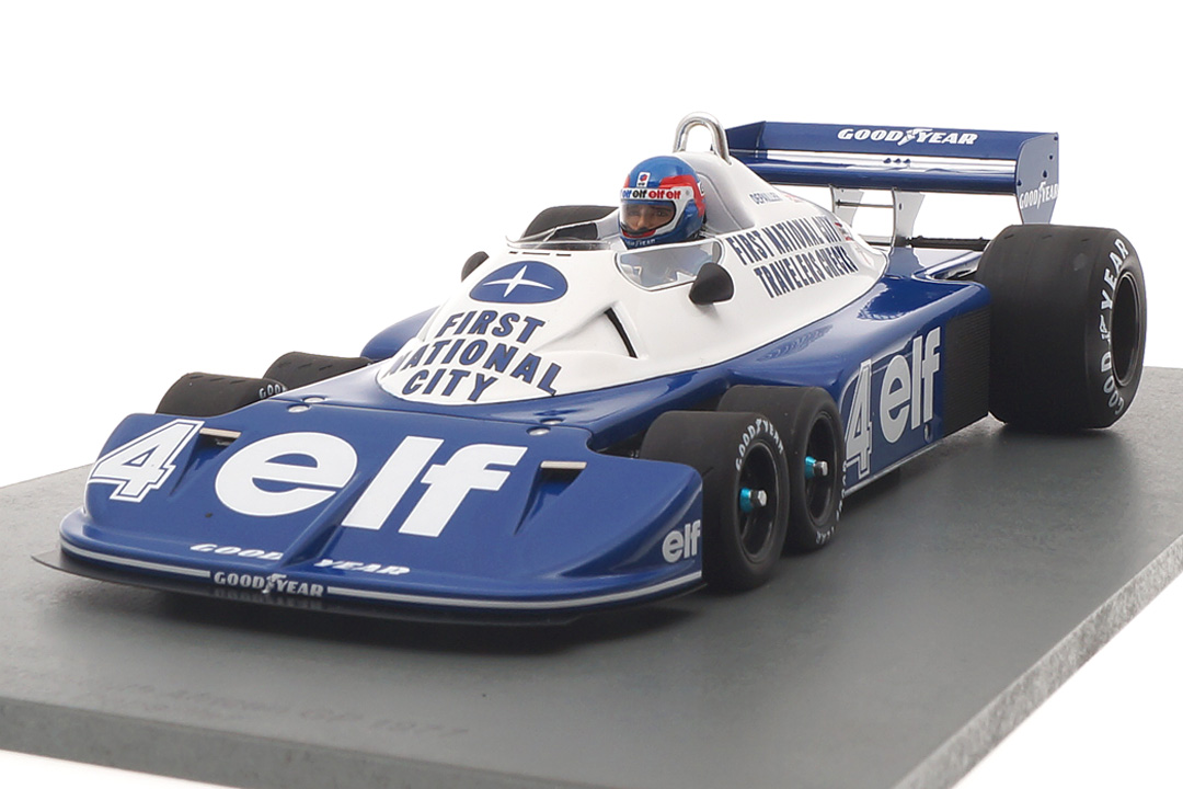 Tyrrell P34 GP Süd Afrika 1977 Patrick Depailler Spark 1:18 18S571