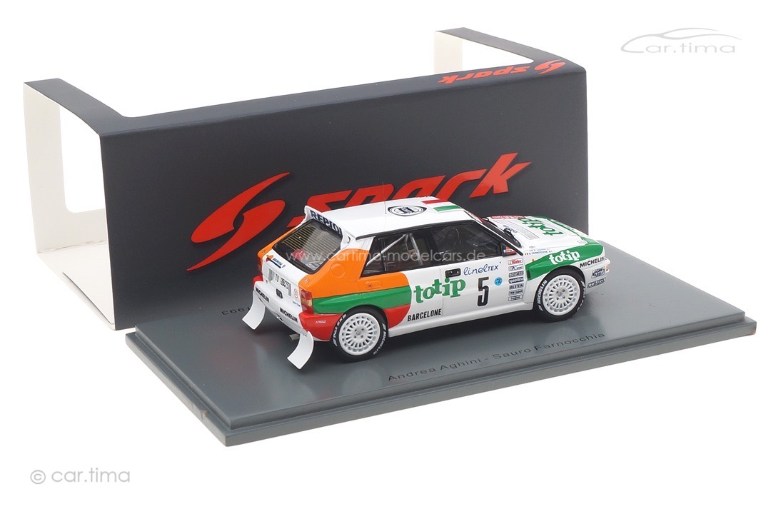 Lancia Delta HF Integrale EVO Rally Monte Carlo 1993 Aghini/Farnocchia Spark 1:43 S9025 Lancia Delta HF Integrale EVO Rally Monte Carlo 1993 Aghini/Farnocchia Spark 1:43 S9025