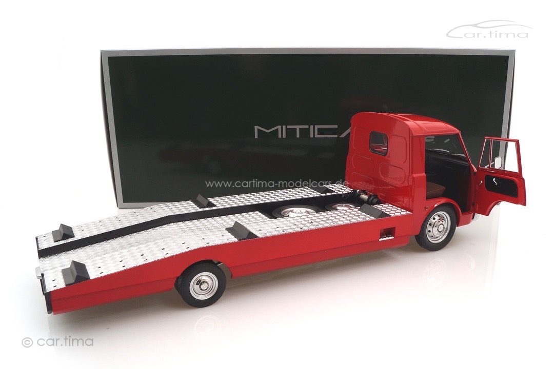 Alfa Romeo A12 (F12) Abschleppwagen rot Mitica 1:18 200081-D