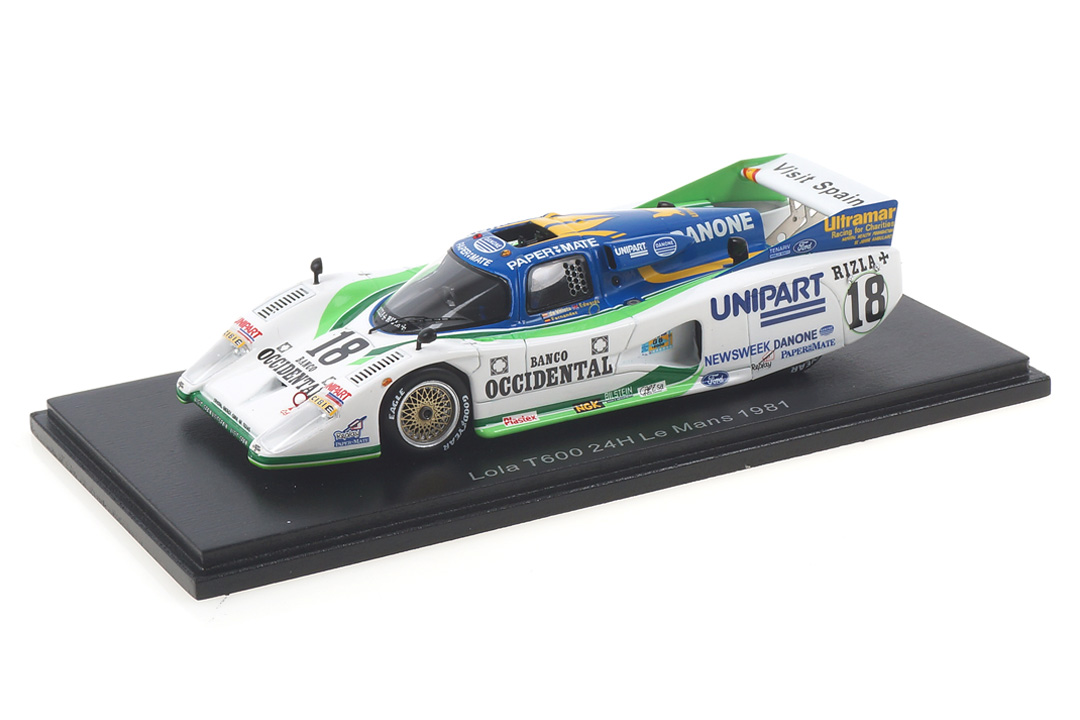 Lola T600 24h Le Mans 1981 Edwards/Fernárdez/de Villota Spark 1:43 S8600