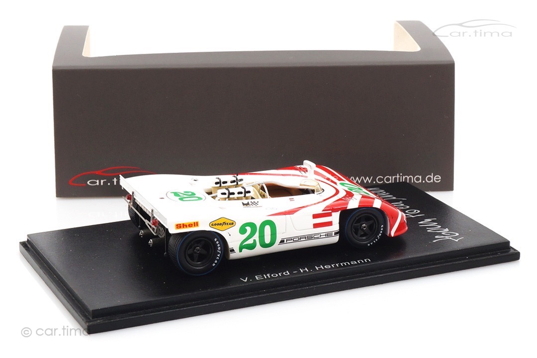 Porsche 908/03 Targa Florio 1970 Elford/Herrmann Spark 1:43 S4627-SIG