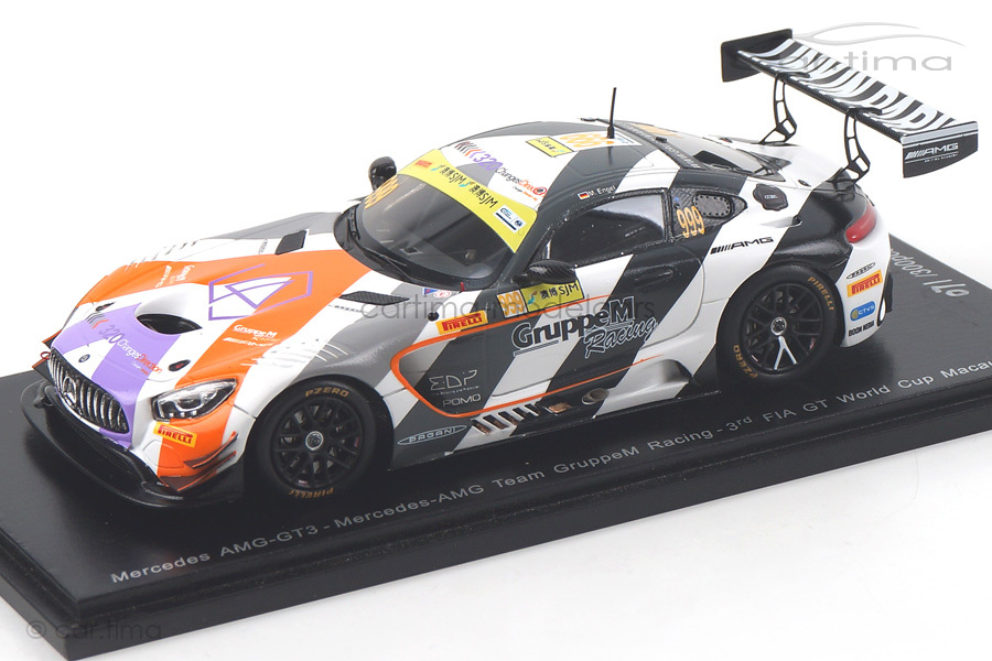 Mercedes-AMG GT3 Macau 2017 Maro Engel Spark 1:43 SA147 Mercedes-AMG GT3 Macau 2017 Maro Engel Spark 1:43 SA147