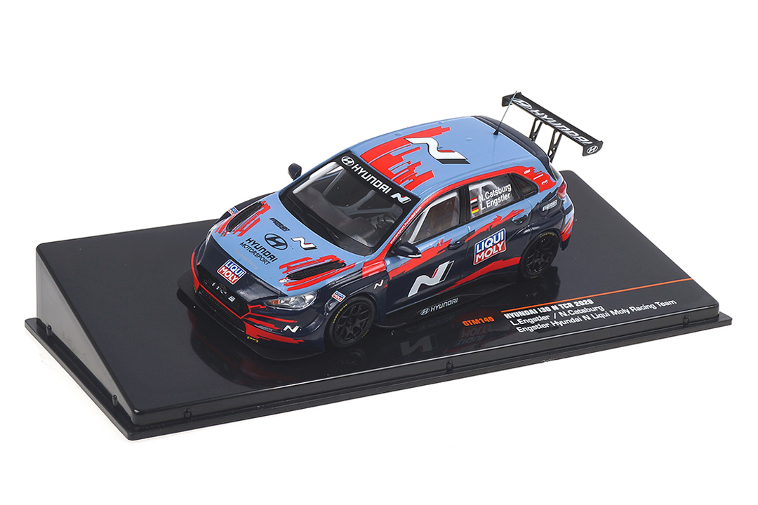 Hyundai i30 N TCR Präsentation WTCR 2020 Catsburg/Engstler IXO 1:43 GTM149 Hyundai i30 N TCR Präsentation WTCR 2020 Catsburg/Engstler IXO 1:43 GTM149