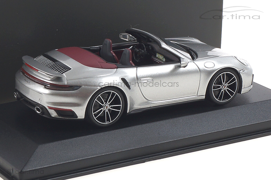 Porsche 911 (992) Turbo S Cabriolet GT-silber Minichamps 1:43 WAP0201790K