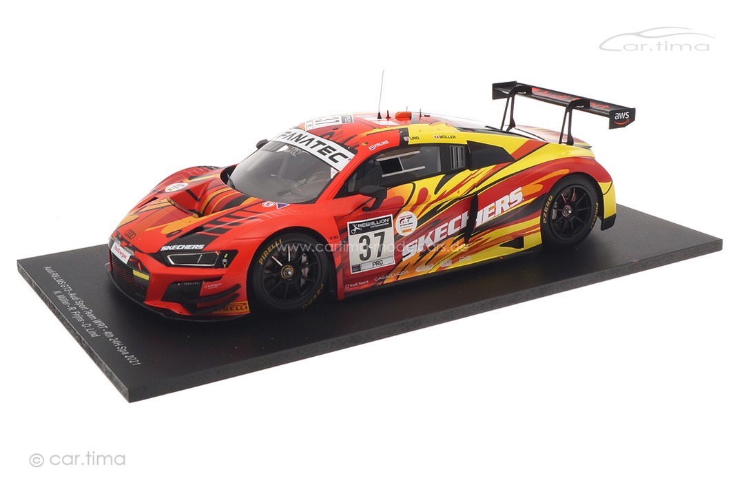 Audi R8 LMS GT3 24h Spa 2021 Müller/Frijns/Lind Spark 1:18 18SB033 Audi R8 LMS GT3 24h Spa 2021 Müller/Frijns/Lind Spark 1:18 18SB033