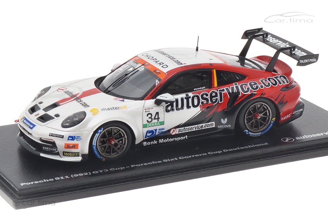 Porsche 911 (992) GT3 Cup Carrera Cup 2024 Theo Oeverhaus Spark 1:43 MAB052 Porsche 911 (992) GT3 Cup Carrera Cup 2024 Theo Oeverhaus Spark 1:43 MAB052
