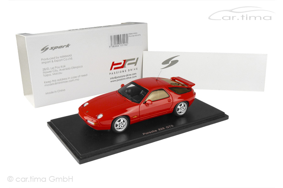 Porsche 928 GTS Indischrot Spark 1:43 PD04311016
