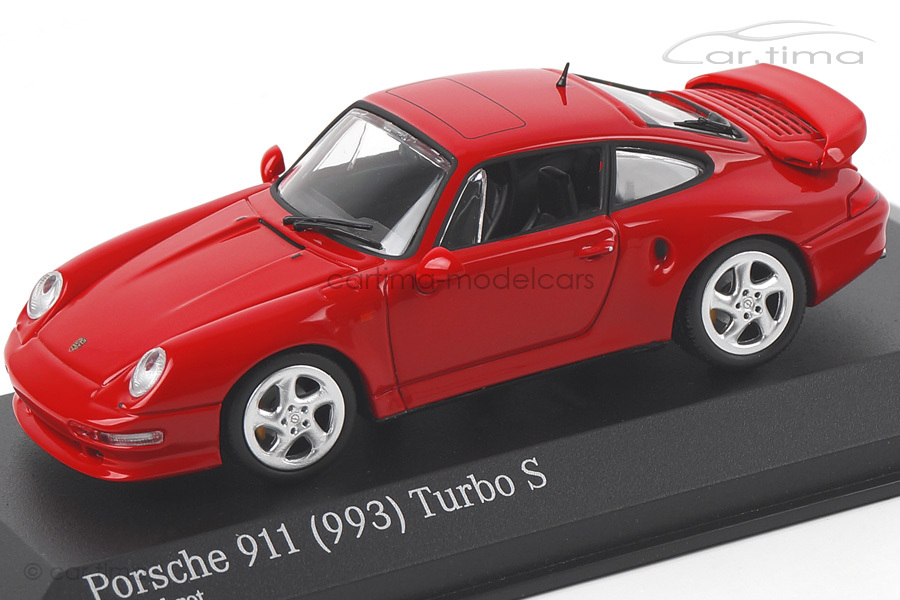 Porsche 911 (993) Turbo S Indischrot Minichamps 1:43 CA04316001 Porsche 911 (993) Turbo S Indischrot Minichamps 1:43 CA04316001