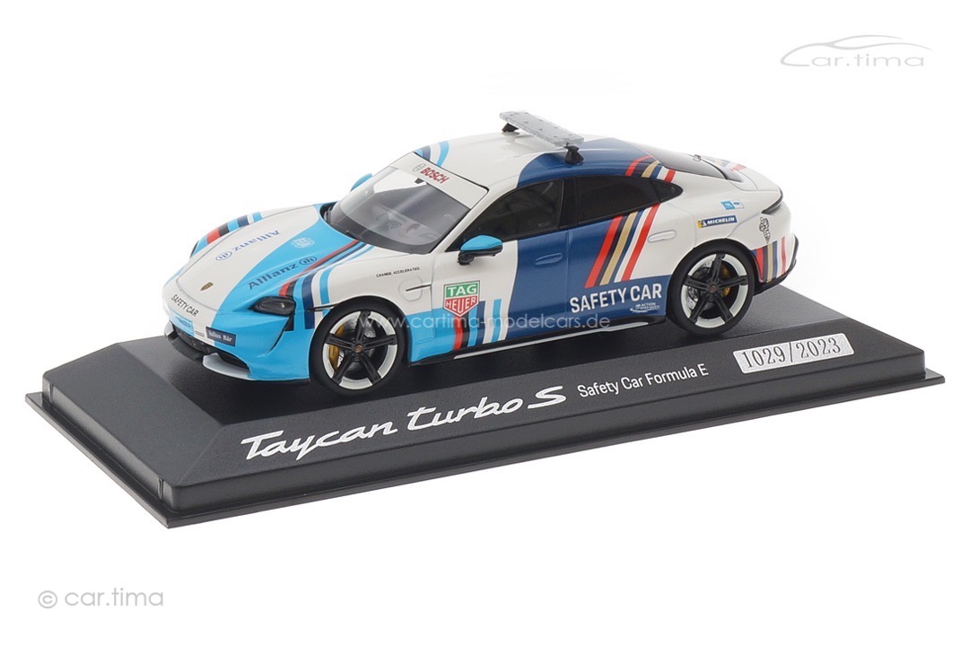 Porsche Taycan Turbo S Safety Car Formula E Minichamps 1:43 WAP0200370PTAC Porsche Taycan Turbo S Safety Car Formula E Minichamps 1:43 WAP0200370PTAC