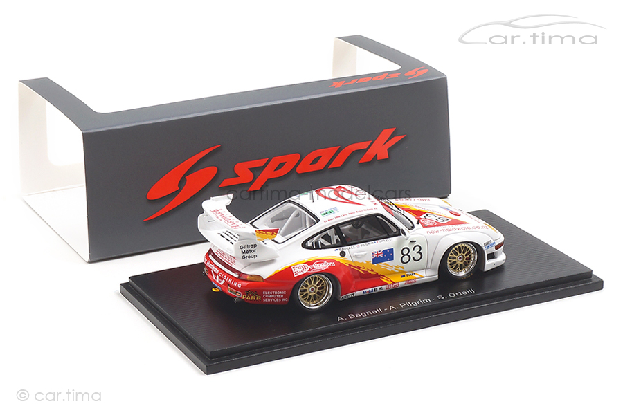 Porsche 911 GT2 24h Le Mans 1996 Ortelli/Pilgrim/Bagnall Spark 1:43 S5528 Porsche 911 GT2 24h Le Mans 1996 Ortelli/Pilgrim/Bagnall Spark 1:43 S5528