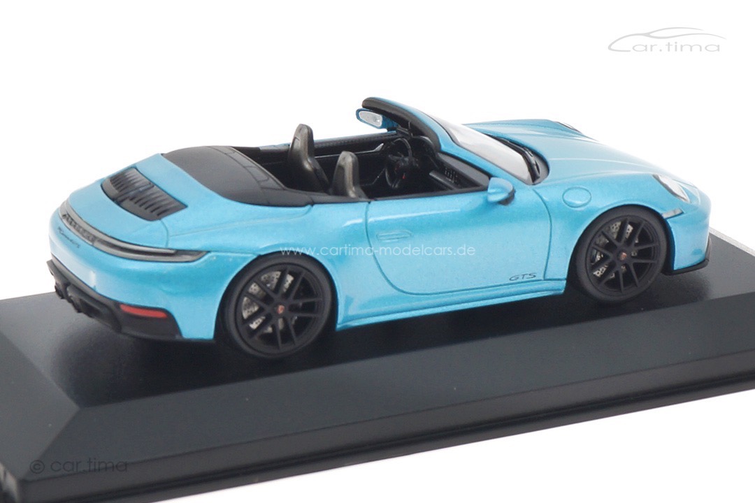 Porsche 911 (992.2) Carrera 4 GTS Convertible Ipanemablue Minichamps 1:43 WAP0200310SCPE