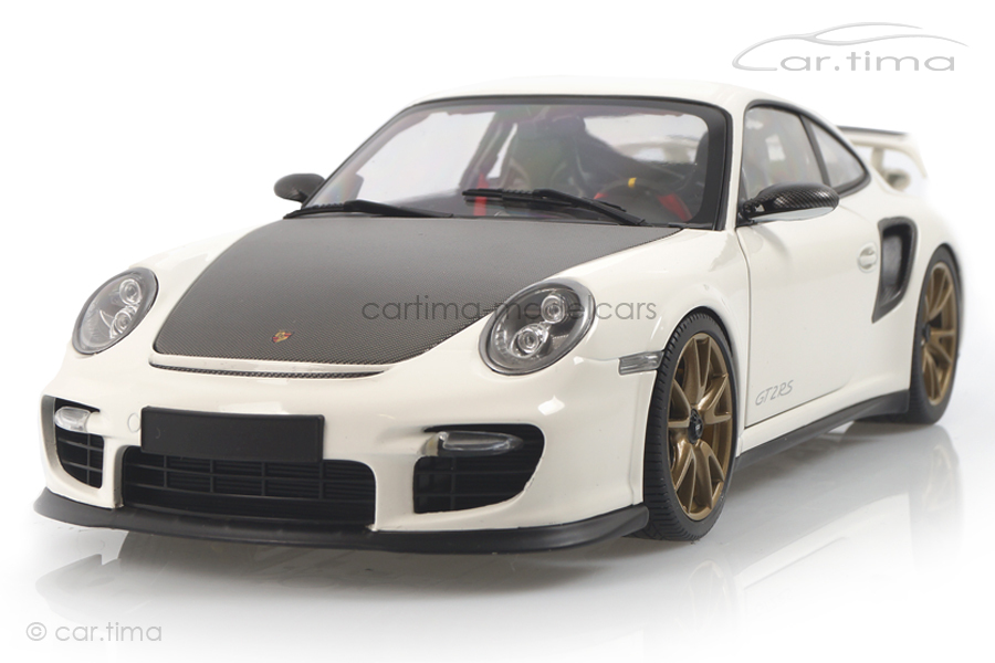 Porsche 911 (997 II) GT2 RS 2011 weiß/goldene Felgen Minichamps 1:18 100069406 Porsche 911 (997 II) GT2 RS 2011 weiß/goldene Felgen Minichamps 1:18 100069406