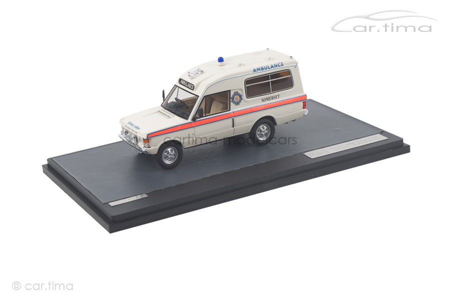 Range Rover Herbert Lomas Somerset Ambulance Service 1972 weiß Matrix Scale Models 1:43 MX11701-031 Range Rover Herbert Lomas Somerset Ambulance Service 1972 weiß Matrix Scale Models 1:43 MX11701-031