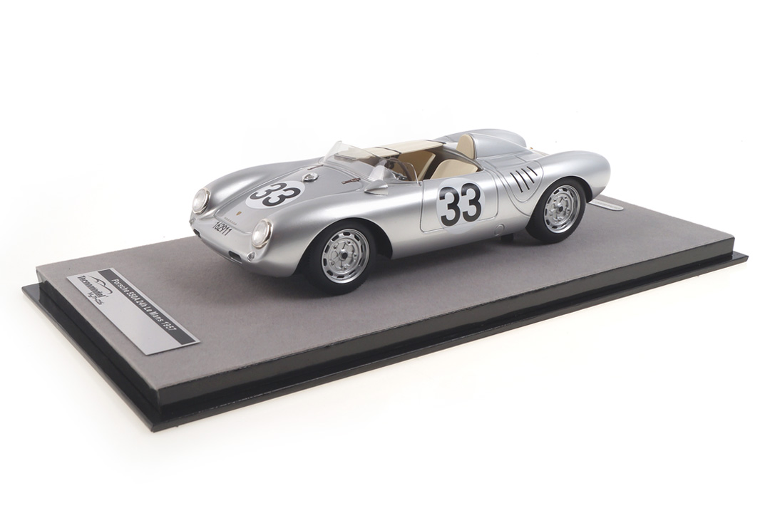 Porsche 550A RS 24h Le Mans 1957 Herrmann/von Frankenberg Tecnomodel 1:18 TM18-141C Porsche 550A RS 24h Le Mans 1957 Herrmann/von Frankenberg Tecnomodel 1:18 TM18-141C